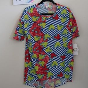 LuLaRoe Disney Irma tunic, XXS, mickey mouse
